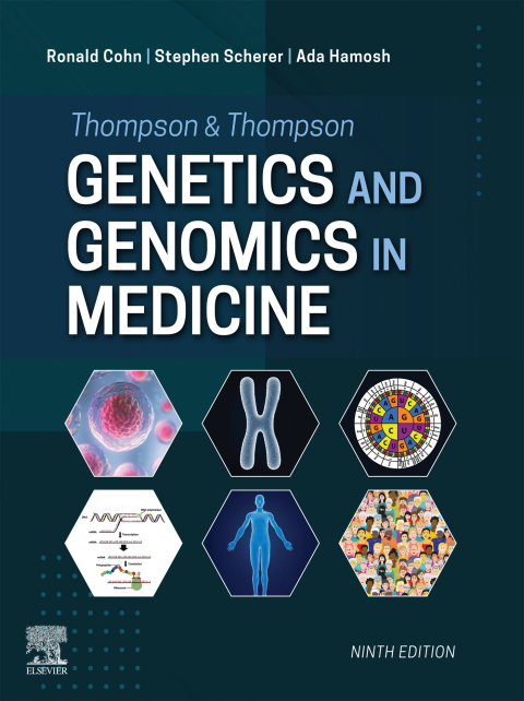 Cover image for book Thompson & Thompson Genetics and Genomics in Medicine