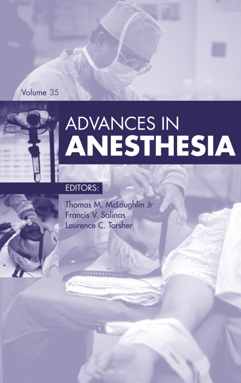 Cover image for book Advances in Anesthesia 2017