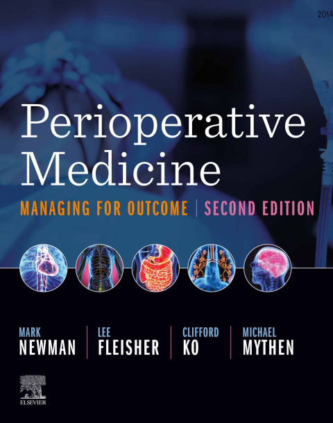 Cover image for book Perioperative Medicine Elsevier eBook on VitalSource