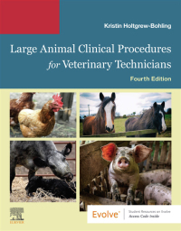 صورة الغلاف: Large Animal Clinical Procedures for Veterinary Technicians 4th edition 9780323569040