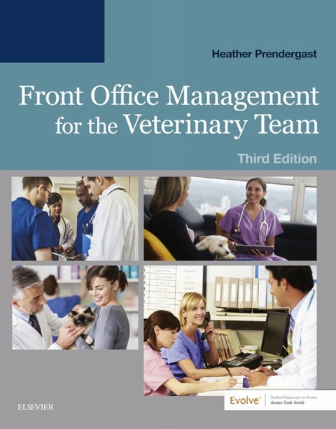 Cover image for book Front Office Management for the Veterinary Team - Elsevier eBook on VitalSource