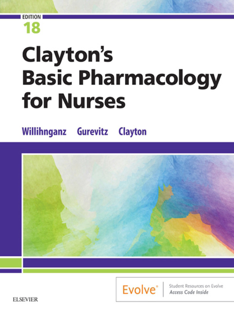 Cover image for book Clayton's Basic Pharmacology for Nurses