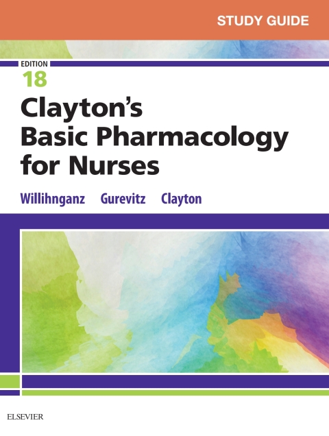 Cover image for book Study Guide for Clayton's Basic Pharmacology for Nurses