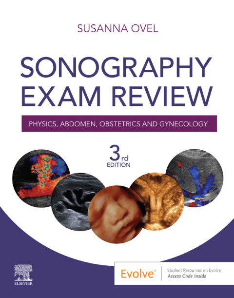 Cover image for book Sonography Exam Review: Physics, Abdomen, Obstetrics and Gynecology Elsevier eBook on VitalSource