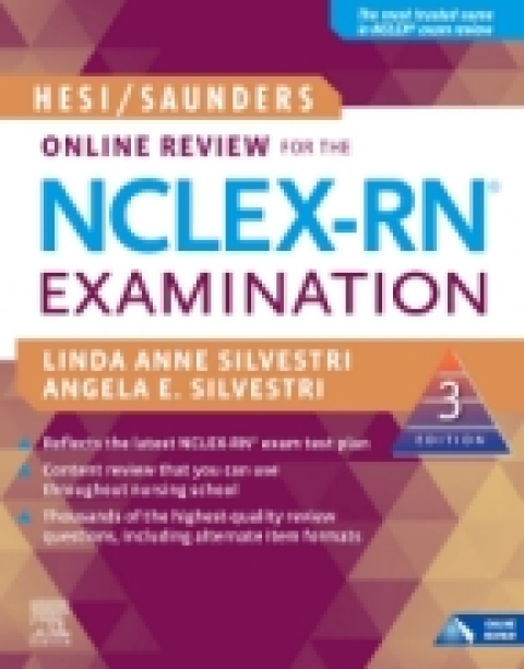 Cover image for book HESI/Saunders Online Review for the NCLEX-RN Examination (2 Year)