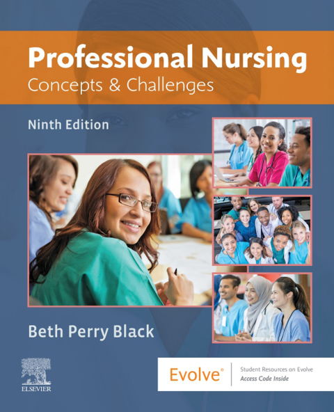 Cover image for book Professional Nursing: Concepts & Challenges