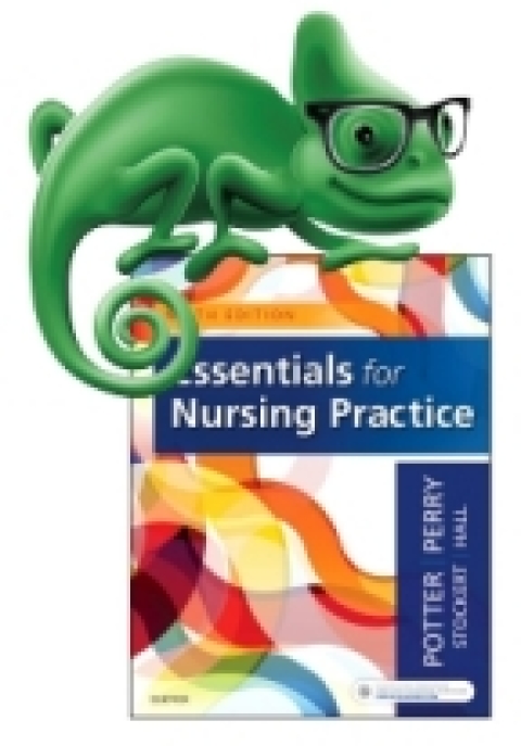 Cover image for book Elsevier Adaptive Quizzing for Essentials for Nursing Practice