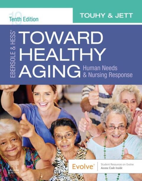 Cover image for book Ebersole & Hess' Toward Healthy Aging