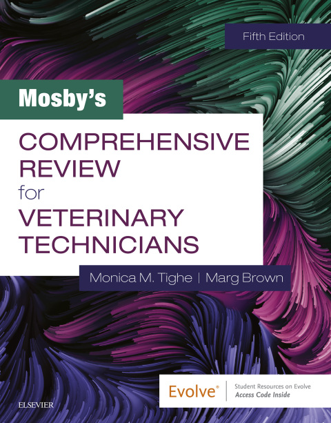 Cover image for book Mosby's Comprehensive Review for Veterinary Technicians