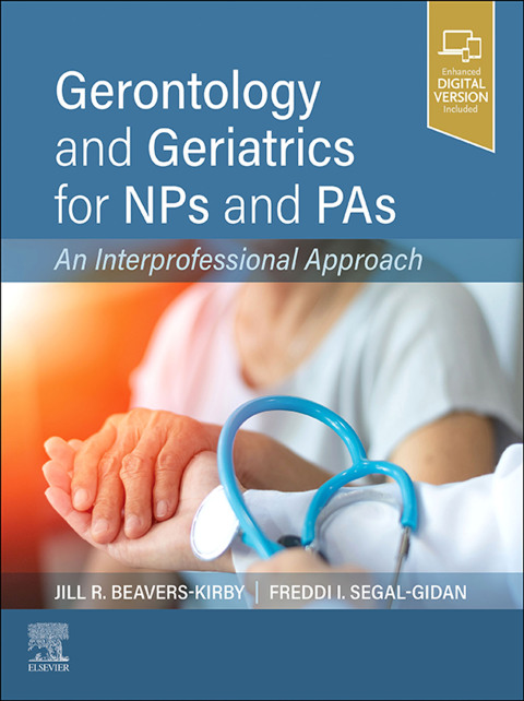 Cover image for book Gerontology and Geriatrics for NPs and PAs