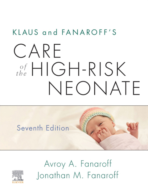 Cover image for book Klaus and Fanaroff's Care of the High-Risk Neonate