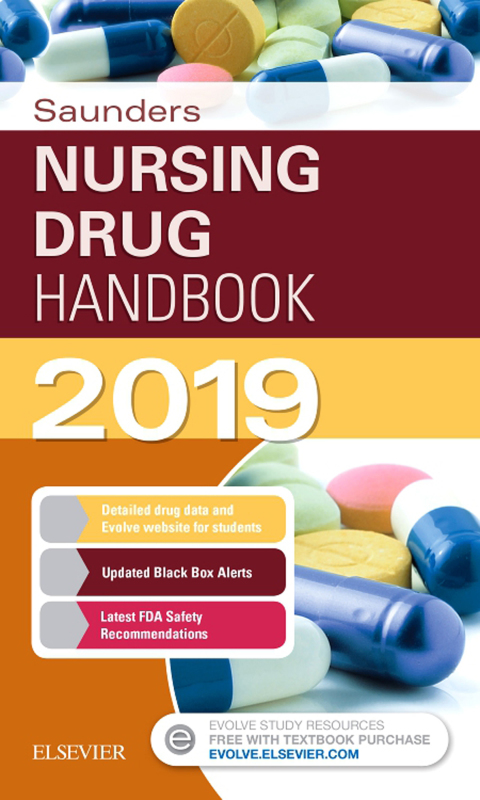 Cover image for book Saunders Nursing Drug Handbook 2019