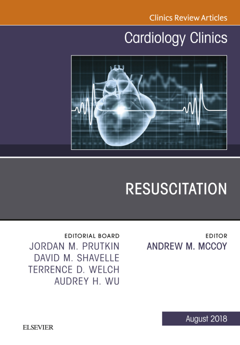 Cover image for book Resuscitation, An Issue of Cardiology Clinics