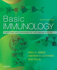Cover image: Basic Immunology 6th edition 9780323549431