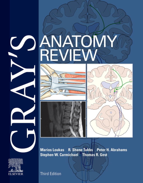 Cover image for book Gray's Anatomy Review Elsevier eBook on VitalSource