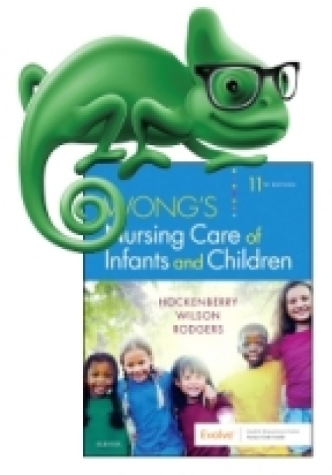 Cover image for book Elsevier Adaptive Quizzing for Wong's Nursing Care of Infants and Children