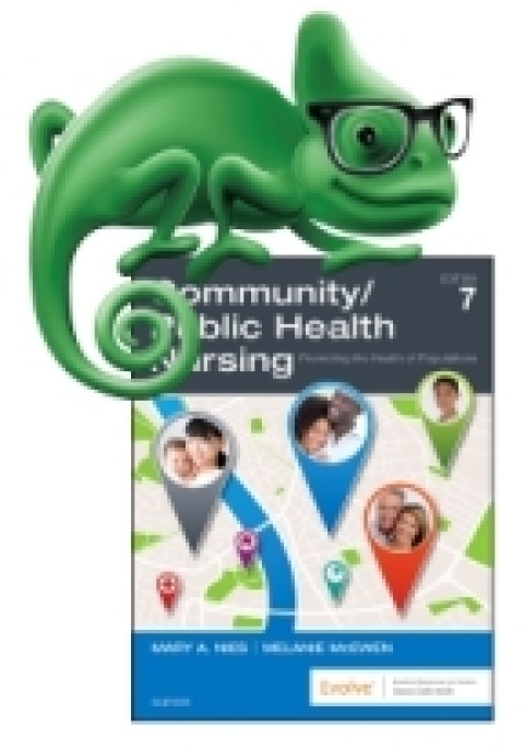 Cover image for book Elsevier Adaptive Quizzing for Community/Public Health Nursing