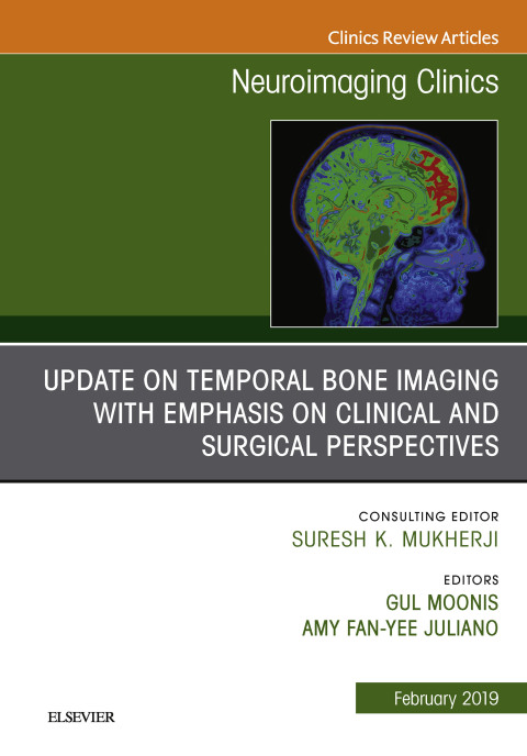 Cover image for book Temporal Bone Imaging: Clinicoradiologic and Surgical Considerations, An Issue of Neuroimaging Clinics of North America