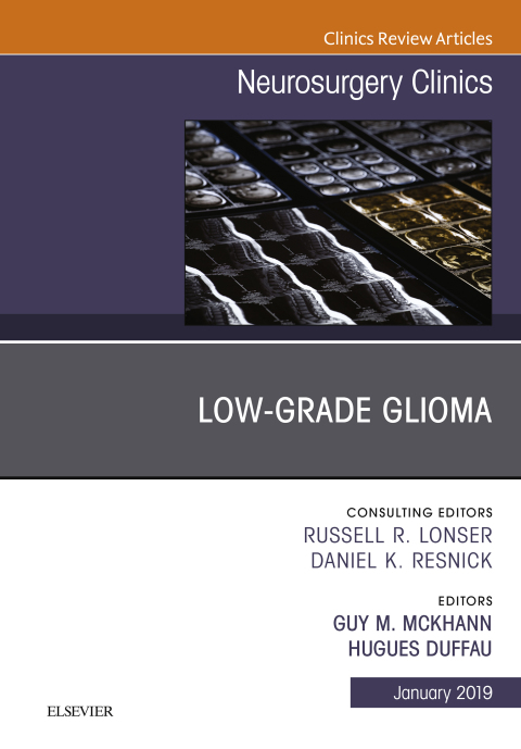 Cover image for book Low-Grade Glioma, An Issue of Neurosurgery Clinics of North America