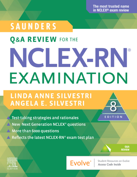 Cover image for book Saunders Q & A Review for the NCLEX-RNÂ® Examination