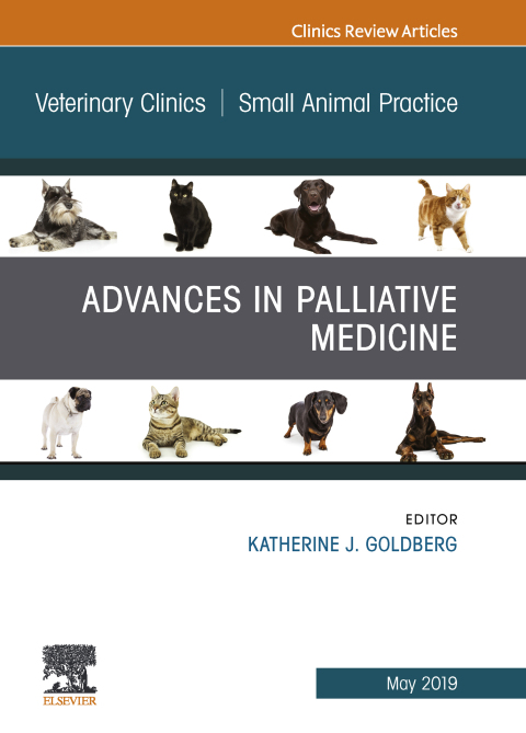Cover image for book Palliative Medicine and Hospice Care, An Issue of Veterinary Clinics of North America: Small Animal Practice