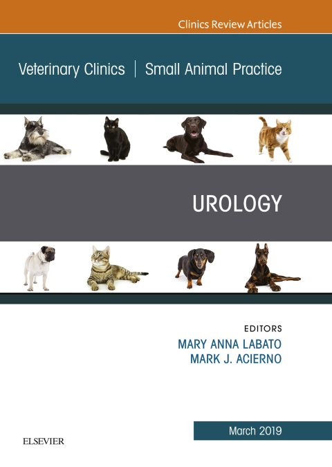 Cover image for book Urology, An Issue of Veterinary Clinics of North America: Small Animal Practice