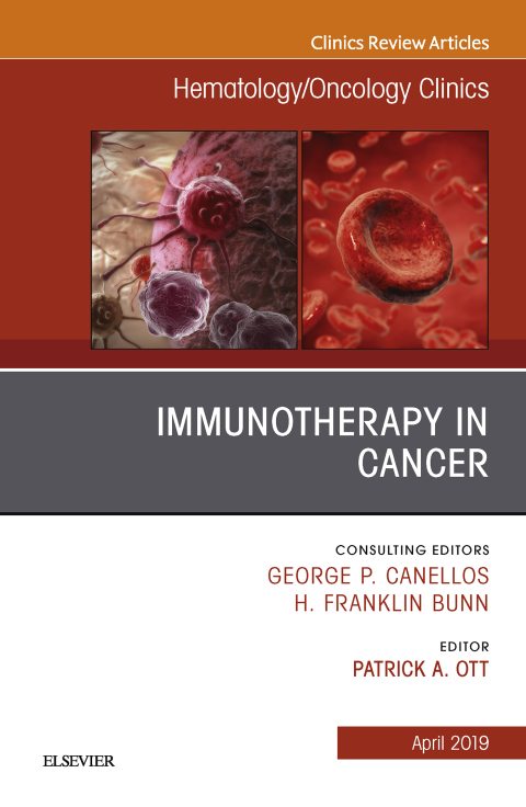 Cover image for book Immunotherapy in Cancer, An Issue of Hematology/Oncology Clinics of North America
