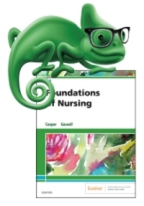 Cover image for book Elsevier Adaptive Quizzing for Foundations of Nursing
