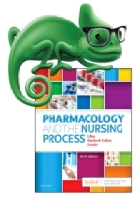 Cover image for book Elsevier Adaptive Quizzing for Pharmacology and the Nursing Process