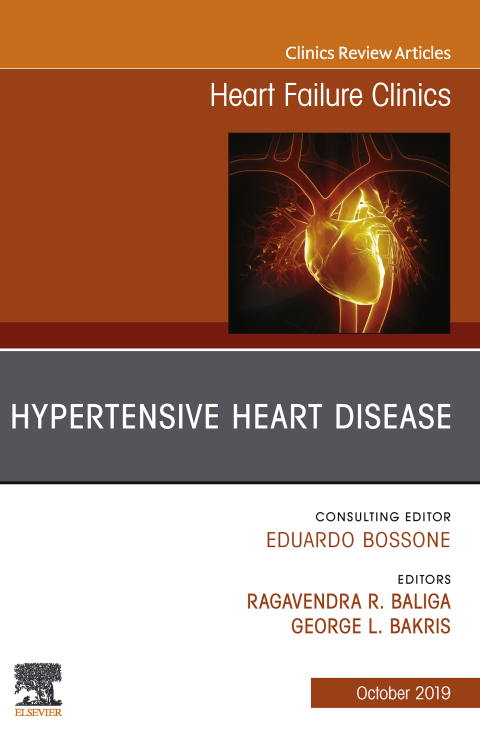 Cover image for book Hypertensive Heart Disease, An Issue of Heart Failure Clinics