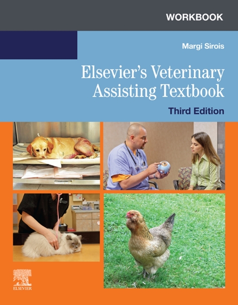 Cover image for book Workbook for Elsevier's Veterinary Assisting Textbook - Elsevier eBook on VitalSource