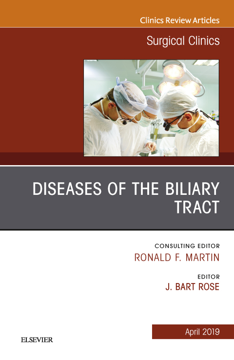 Cover image for book Diseases of the Biliary Tract, An Issue of Surgical Clinics