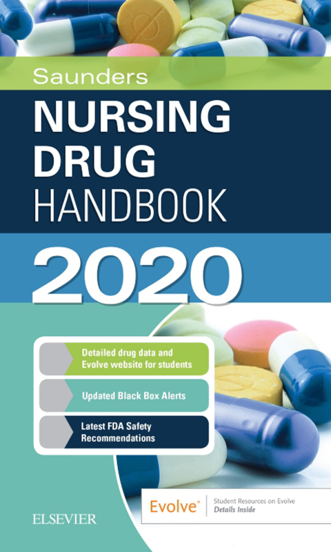 Cover image for book Saunders Nursing Drug Handbook 2020
