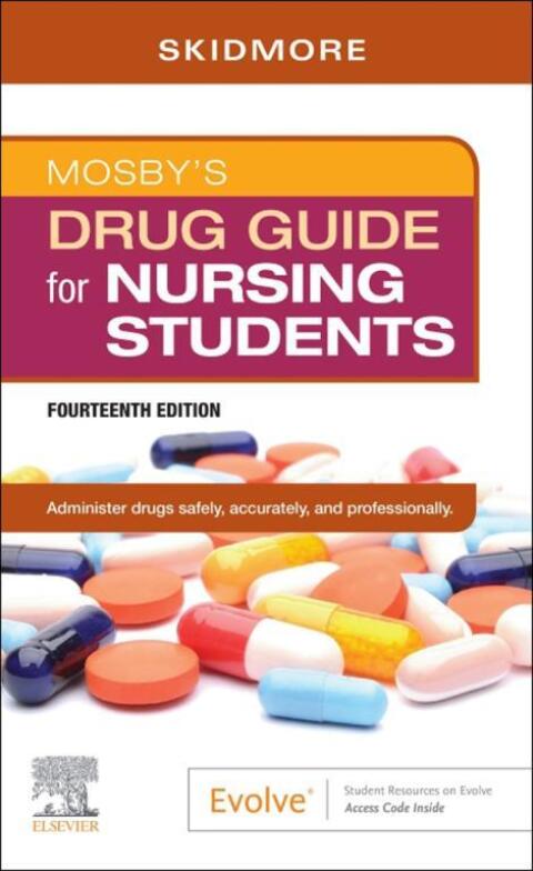 Cover image for book Mosby’s Drug Guide for Nursing Students