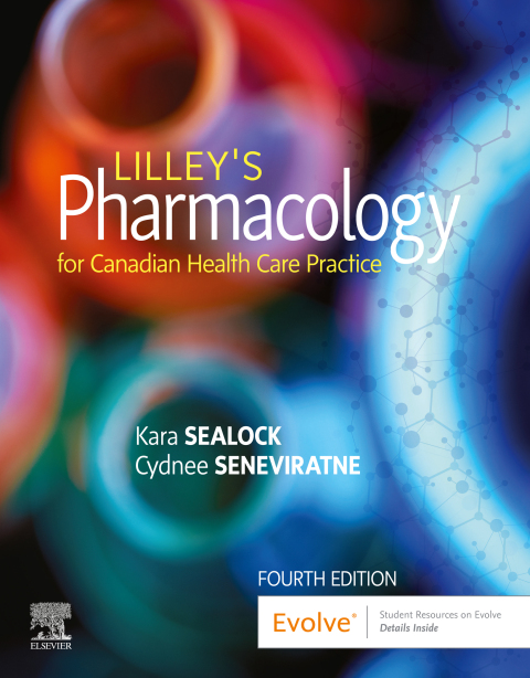 Cover image for book Lilley's Pharmacology for Canadian Health Care Practice