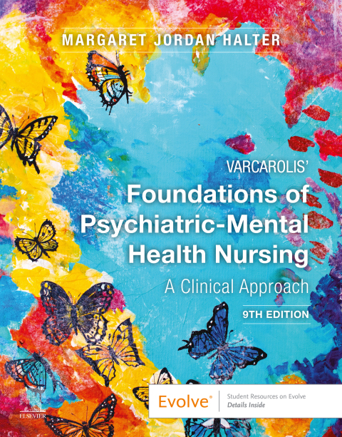 Cover image for book Varcarolis' Foundations of Psychiatric-Mental Health Nursing