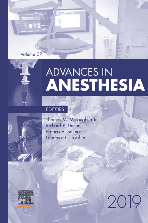 Cover image for book Advances in Anesthesia 2019