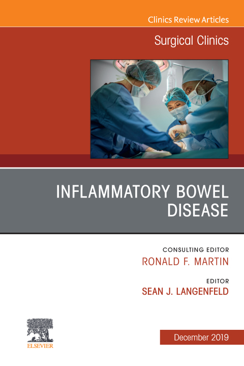 Cover image for book Inflammatory Bowel Disease, An Issue of Surgical Clinics