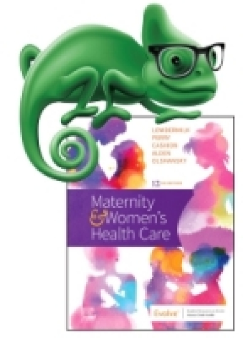 Cover image for book Elsevier Adaptive Quizzing for Maternity and Women's Health Care