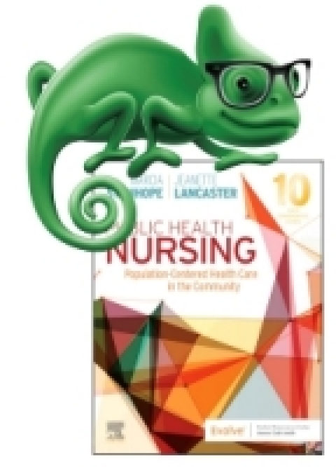 Cover image for book Elsevier Adaptive Quizzing for Public Health Nursing