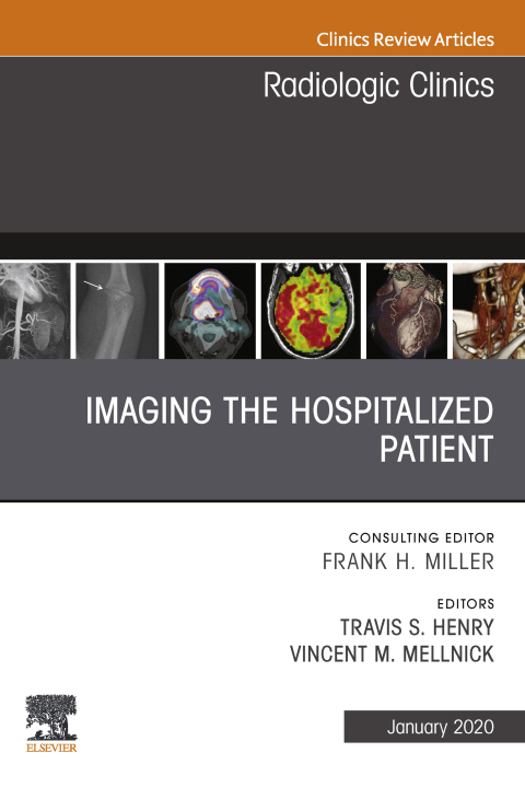 Cover image for book Imaging the ICU Patient or Hospitalized Patient, An Issue of Radiologic Clinics of North America