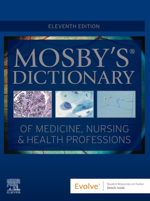 Cover image for book Mosby's Dictionary of Medicine, Nursing & Health Professions