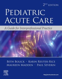 Cover image: Pediatric Acute Care 2nd edition 9780323673327