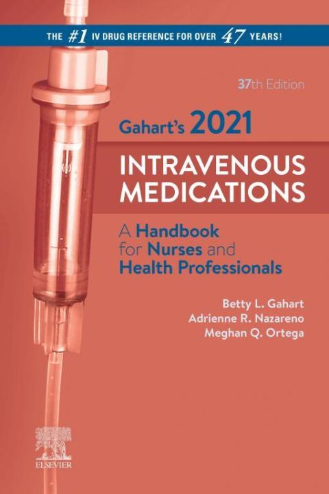 Cover image for book Gahart's 2021 Intravenous Medications