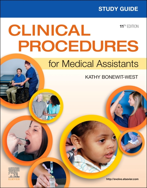 Cover image for book Study Guide for Clinical Procedures for Medical Assistants