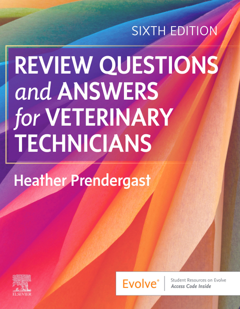 Cover image for book Review Questions and Answers for Veterinary Technicians