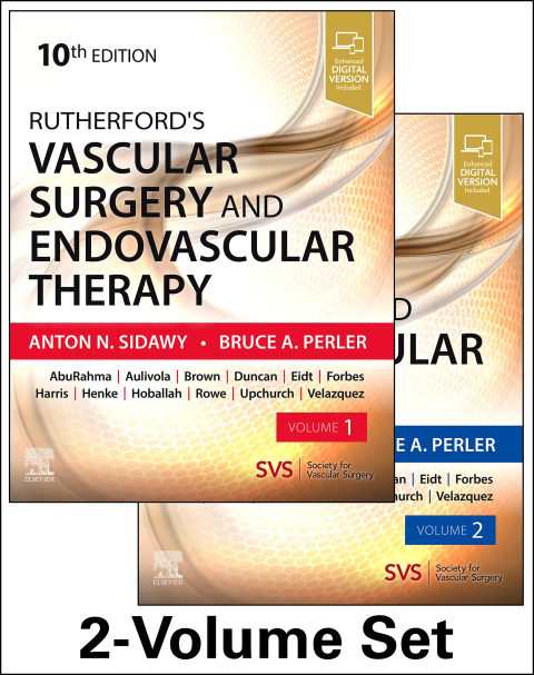 Cover image for book Rutherford's Vascular Surgery and Endovascular Therapy, 2-Volume Set,E-Book
