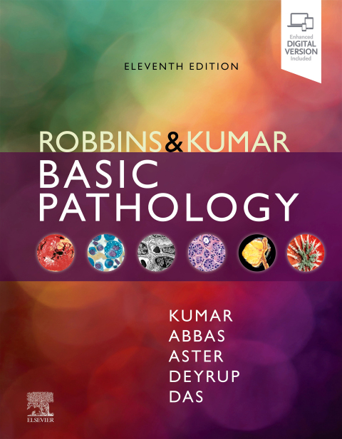 Cover image for book Robbins & Kumar Basic Pathology