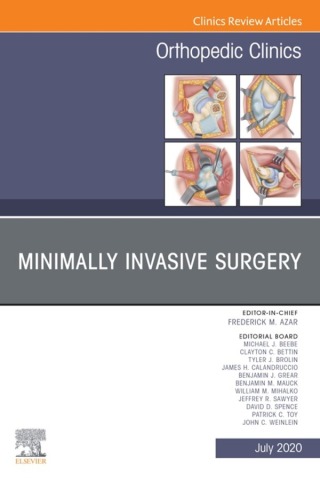 Minimally Invasive Surgery , An Issue of Orthopedic Clinics