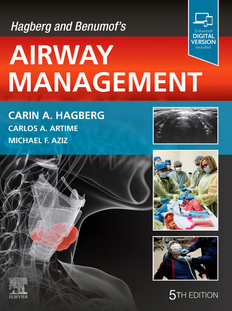 Cover image for book Hagberg and Benumof's Airway Management
